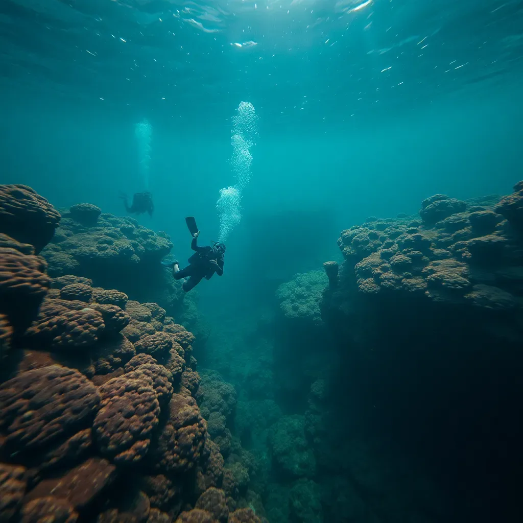 Diver exploring a coral reef at one of the best phuket diving sites in the Andaman Sea