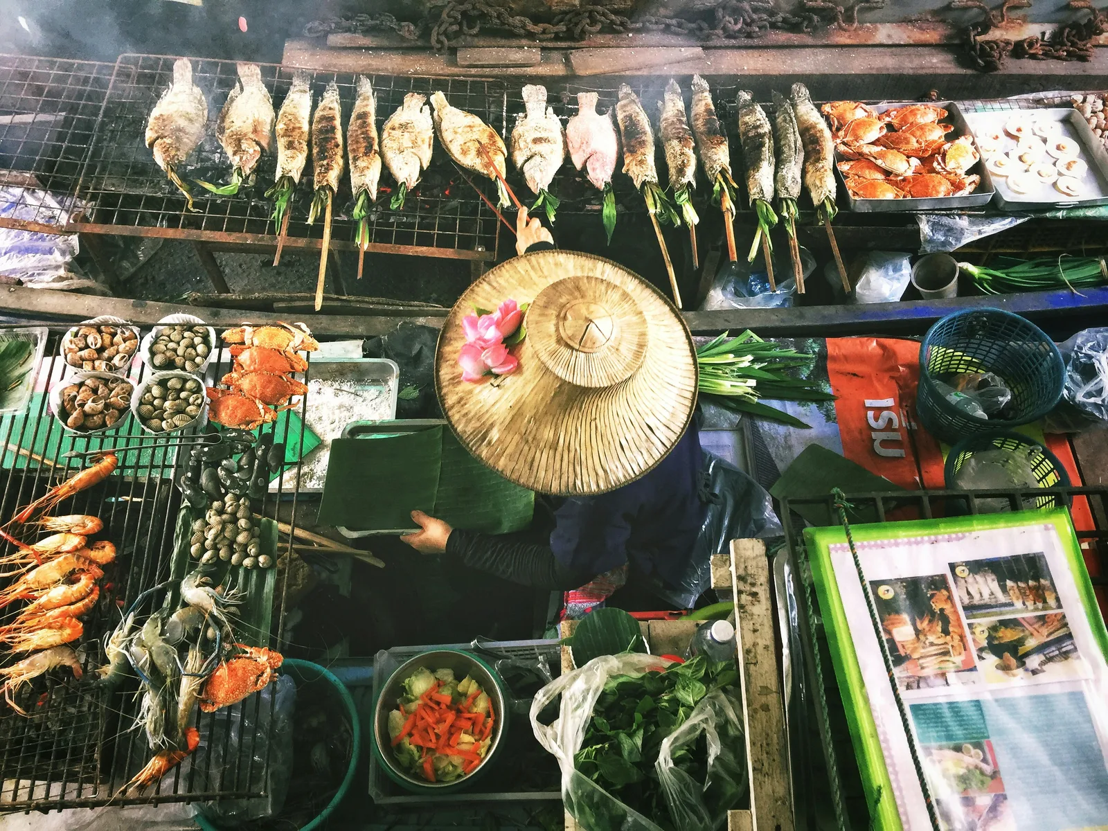 A local eater's map of best street food phuket across Phuket Old Town, Patong and Phuket Town markets