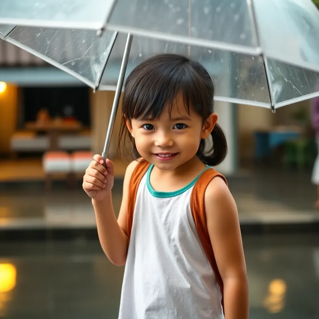Rainy day in Phuket with kids at an indoor aquarium at Central Floresta